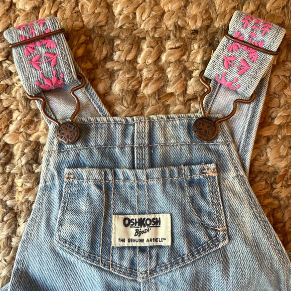 🌸 oshkosh B’gosh shortalls - Picture 4 of 9